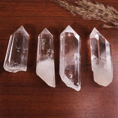 Clear Quartz Raw Pencil Shubhanjali Care For Your Mind Body Soul