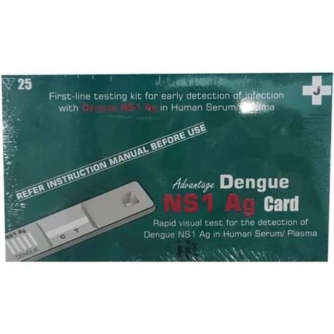 Advantage Dengue Ns Ag Card At Best Price In Jammu By Medical And