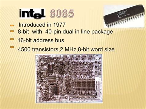 Evolution Of Processors Ppt