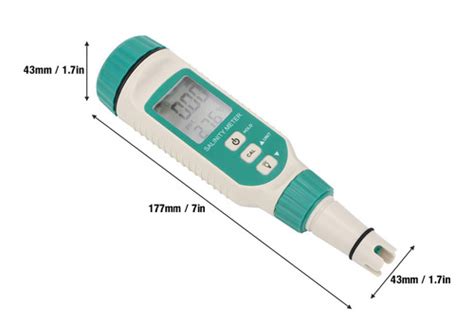 Smart Sensor Ar Medidor Electr Nico De Salinidad Digital Cuotas