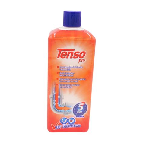 TENSO PRO desatascador de tuberías con gel y lejía top profesional con