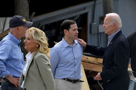 Biden Desantis Meet To Assess Hurricane Ian Recovery Recap