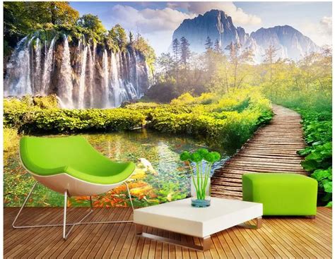 3d Wallpaper Custom Photo Non Woven Mural Wall Sticker Beautiful