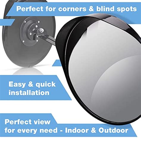 Kiloxa Safety Traffic Mirror Acrylic Mirror Concave Convex Mirror