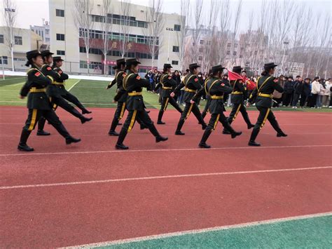 榆林学院绥德师范校区举行春季开学首次升旗仪式 榆林学院绥德师范校区