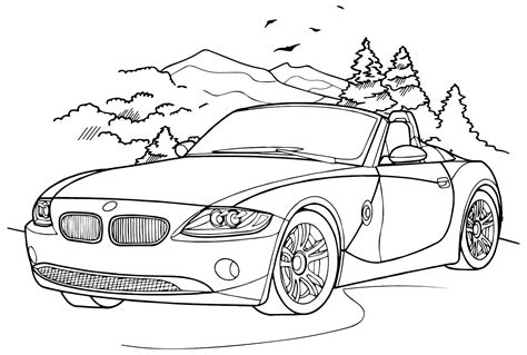 Bmw M Coupe Coloring Page Free Printable Coloring Pages Sexiz Pix