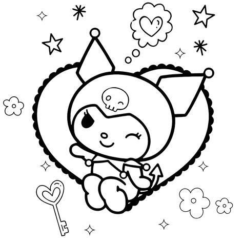 15 Ideas De Kuromi Para Colorear En 2025