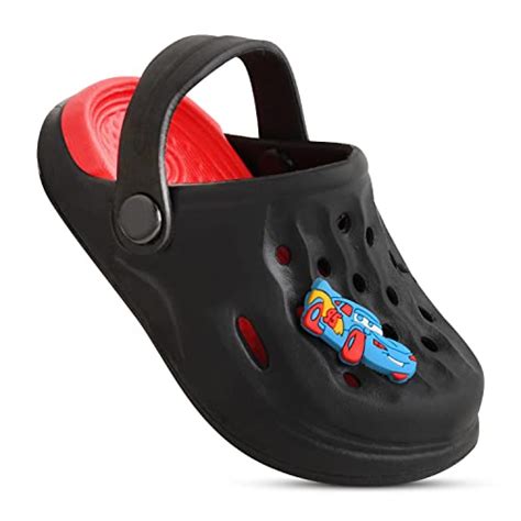 Buy TRZ Tango CROCS for Kids (BK-RED, Numeric_7) at Amazon.in