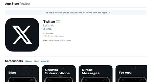 TwitterがXに改称されてもApp Storeでは依然としてTwitterと表示される理由とは ライブドアニュース