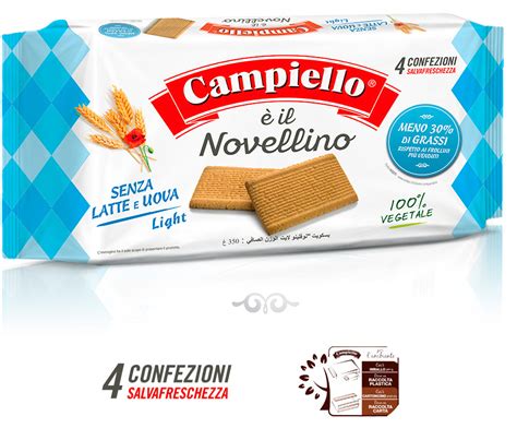 Novellino Senza Latte E Uova Campiello Biscotti