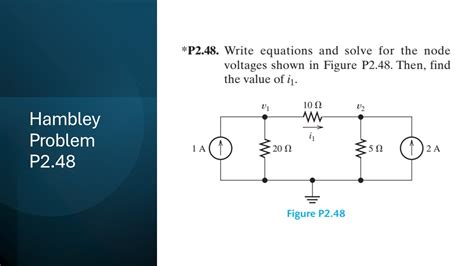 Problem P Hambley Th Ed Electrical Engineering Principles And