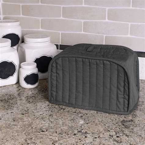 Ritz Two Slice Toaster Cover 01011A Graphite Polyester Cotton 11