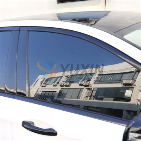 Sun Blocking Nano Ceramic Privacy Films 5 Vlt Heat Rejection Privacy