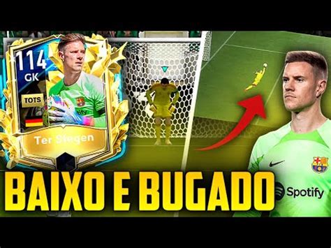 BUGADO TESTEI A NOVA CARTA DO TER STEGEN TA PEGANDO DEMAIS FIFA