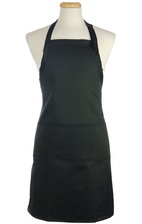 Plain Black Apron Mens Black Apron Flirty Aprons