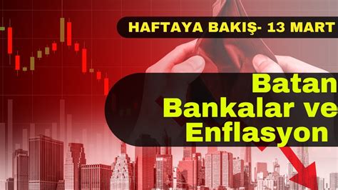 Haftaya Bakış 13 Mart Batan Bankalar ve Enflasyon YouTube