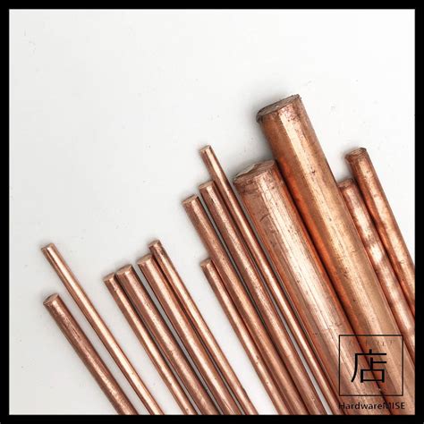 Copper Rod 3mm 4mm 5mm 6mm 8mm 10mm 1 4 3 8 5 16 Diameter Malaysia