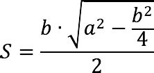 Isosceles Triangle Area Calculator – Healthy Food Near Me