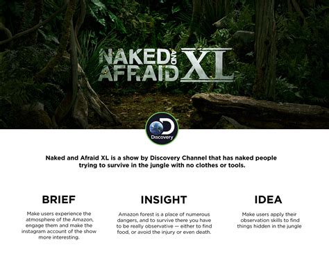 Naked And Afraid Xl Instagram Project On Behance