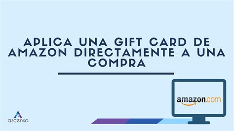 Cómo canjear una gift card de Amazon directamente a una compra YouTube