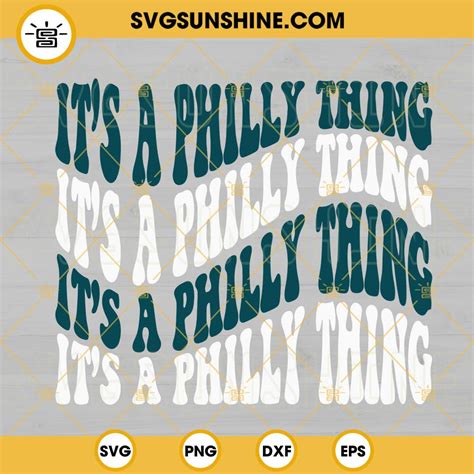 It S A Philly Thing Svg Retro Philadelphia Football Svg Philadelphia