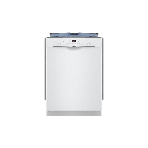 Bosch Ascenta Series Front Control Built In White Dishwasher