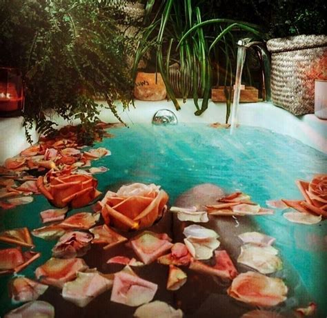 Pin by Michelle Mi-Belle on Bathing Rituals | Ritual bath, Outdoor ...