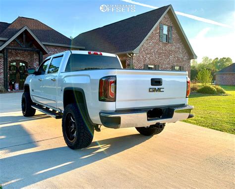 2018 Gmc Sierra 1500 With 20x10 19 Hostile Rage And 29555r20 Nitto Ridge Grappler And