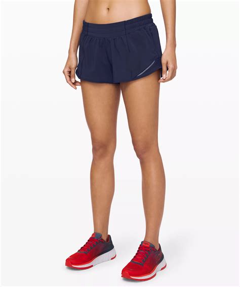 Lululemon Hotty Hot Short II Dark Chrome Lulu Fanatics