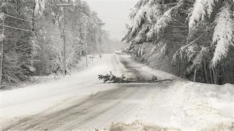 Snowfall totals from around Maine