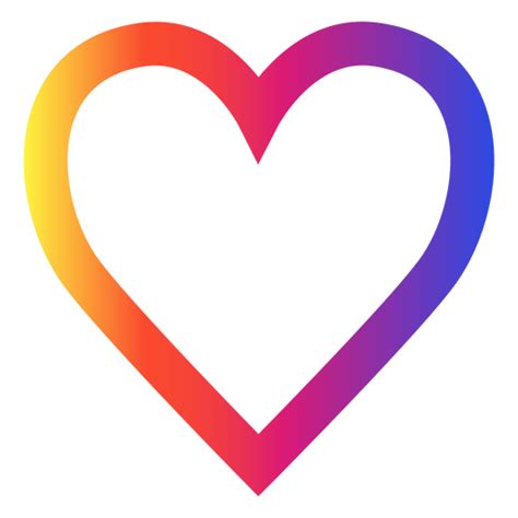 Instagram Heart Icon Transparent Png And Svg Vector File