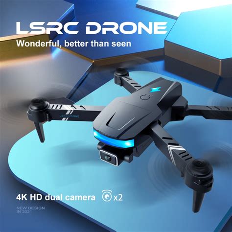 2021 Novo Ls 878 Mini Zang O 4k 1080p Hd C Mera Dupla Fpv Wifi Rc