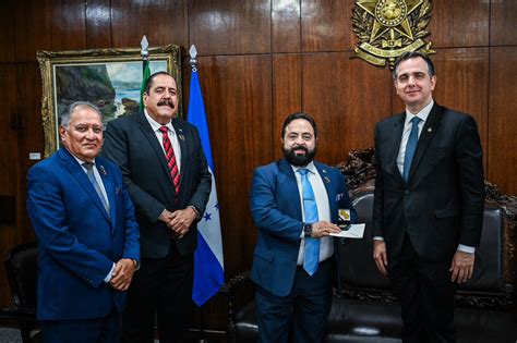 Reunión Bilateral Entre Presidentes Del Congreso Nacional De Honduras Y