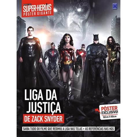 Superposter Mundo Dos Super Herois Liga Da Justica Zack Snyder Cut