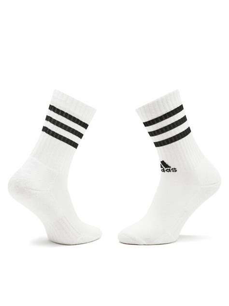 Adidas Skarpety Wysokie Unisex Stripes Cushioned Crew Socks Pairs