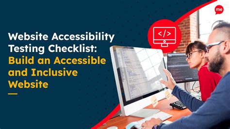 Accessibility Testing Checklist Basic Elements To Test