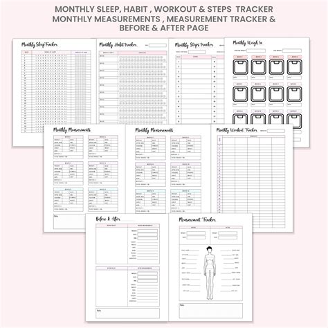 Ultimate Printable Weight Loss Planner Weight Loss Tracker Meal Planner Fitness Planner