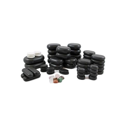 Master Natural Hot Stone Set Pcs Spa Supply Solutions