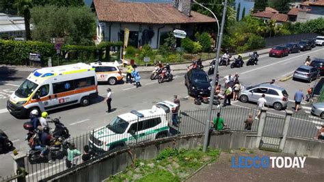 Abbadia Incidente Sulla SP72 Tra Automobile E Motocicletta