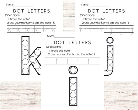 Alphabet Dot Art Letters Printables Worksheets Practice Alphabet ...