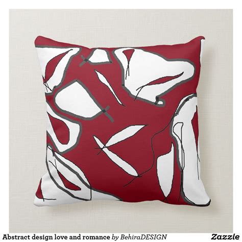 Abstract Design Love And Romance Throw Pillow Pillows Throw Pillows Decorative Throw Pillows