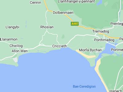 criccieth beach gwynedd uk beach guide