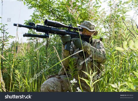 Soldiers In Us Army Special Forces Uniform Stock Photo 80918932 ...