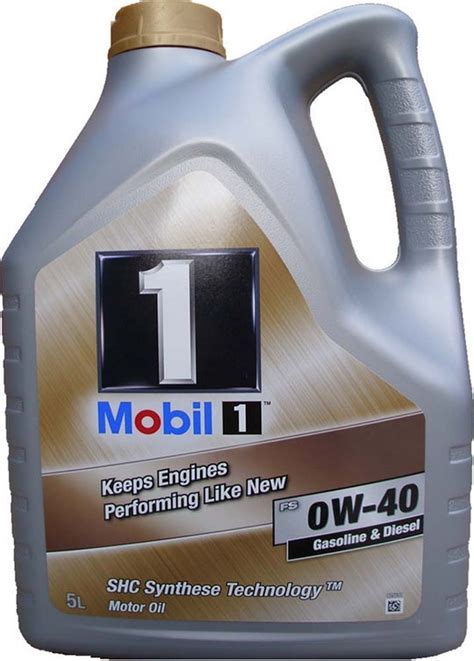 1 x 5 Liters Mobil1 0W-40 FS fomer NEW LIFE Buy cheap engine oil