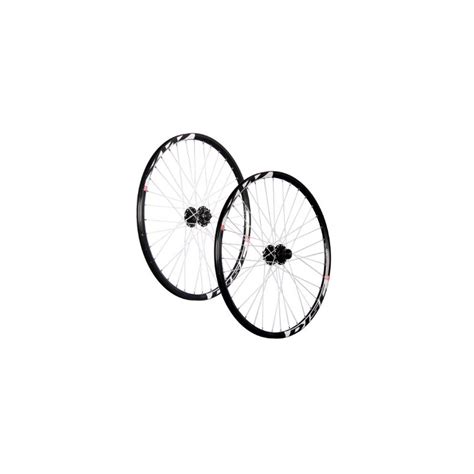 ROUE VTT NOIRE TRAXX 27 5 AXE CREUX DOUBLE PAROI DISQUES 6 Trous