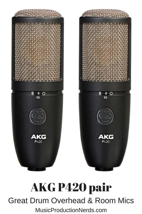 The Akg P Is A Large Diaphragm Condenser Microphone That Has A Great