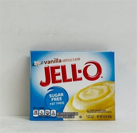 Jello Sugar Free Instant Vanilla Pudding - GJ Curbside