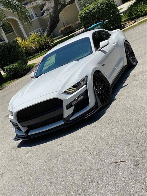 15 17 Mustang Gt500 Style 2020 Style Mustang Front Bumper With Front Lip Polypropylene