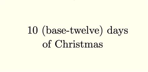 The Duodecimal System