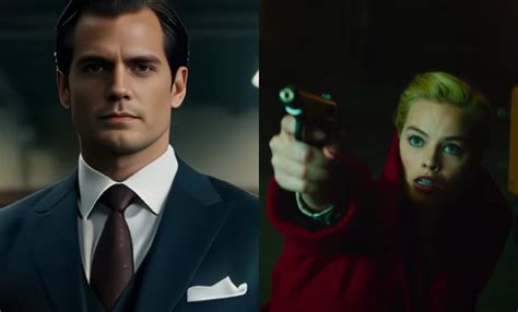 Henry Cavill And Margot Robbies Ai Generated James Bond Trailer Is A